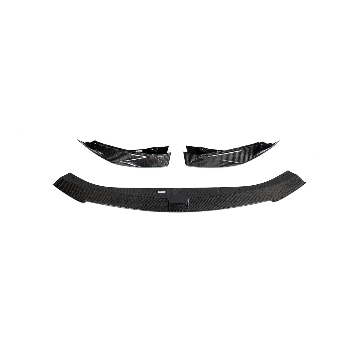 Carbon Fiber 3Pcs/Set Front Lip For Bmw G80 M3 G82 G83 M4 2021-2022 1