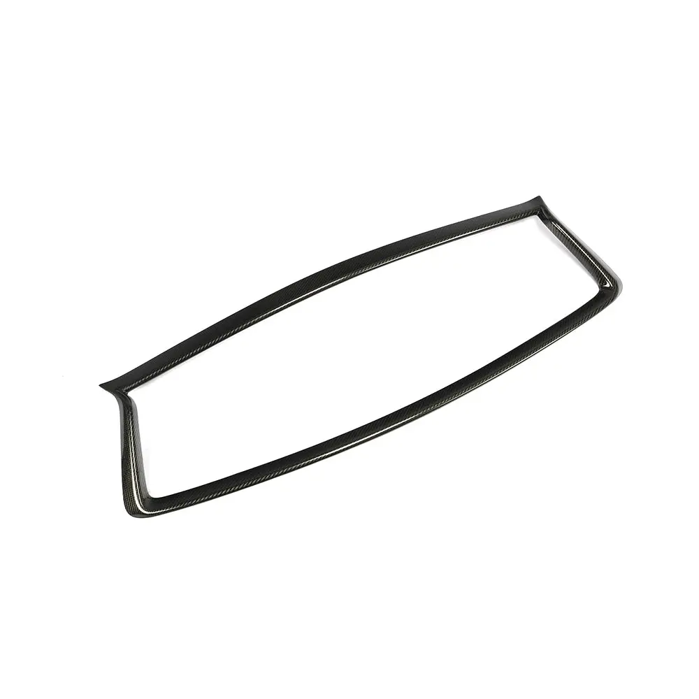 Carbon Fiber Front Bumper Trim For Infiniti Q50 2018-2019 Sedan 4-Door 1