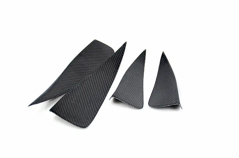 Carbon Fiber Front Bumper Canards For Audi Facelift A3 S-Line S3 Sedan 4-Door 2017-2019 1