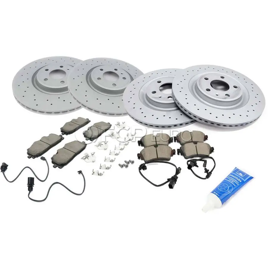 Audi Disc Brake Kit - Zimmermann 100337352Kt1 1