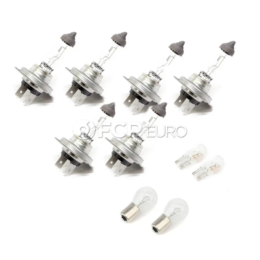 Porsche Halogen Headlight Bulb Kit - Hella 986Bulbkt1 1