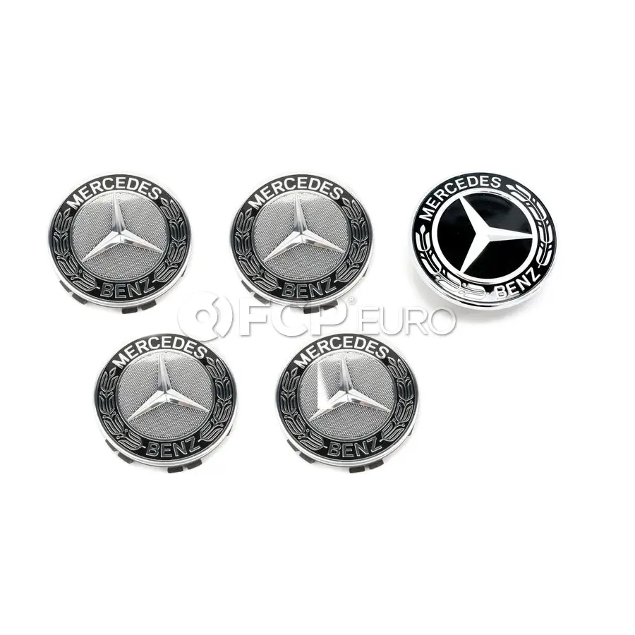 Mercedes Black Emblem Retrofit Kit - Genuine Mercedes 0008173305 1