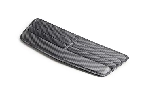 Ford Racing 24-25 Mustang Gt/Dark Horse Carbon Fiber Hood Vent - Matte Finish (Gt/Dark Horse Only) 1