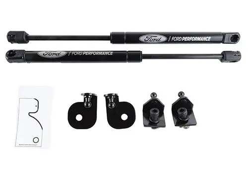 Ford Racing 15-23 Ford Mustang Hood Lift Kit W/Laser Engraving Ford Logo (Excl Gt350/Gt350r) 1