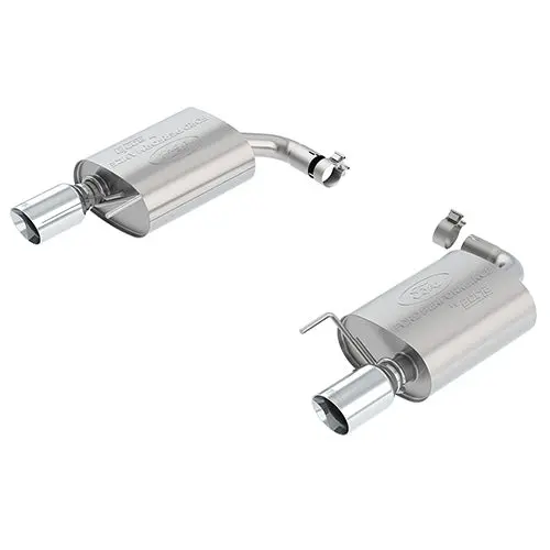 Ford Racing 2018 Mustang 2.3L Ecoboost Sport Muffler Kit - Chrome Tips 1