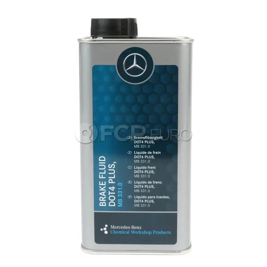 Dot 4 Plus Brake Fluid - Genuine Mercedes 0009895605090109 1