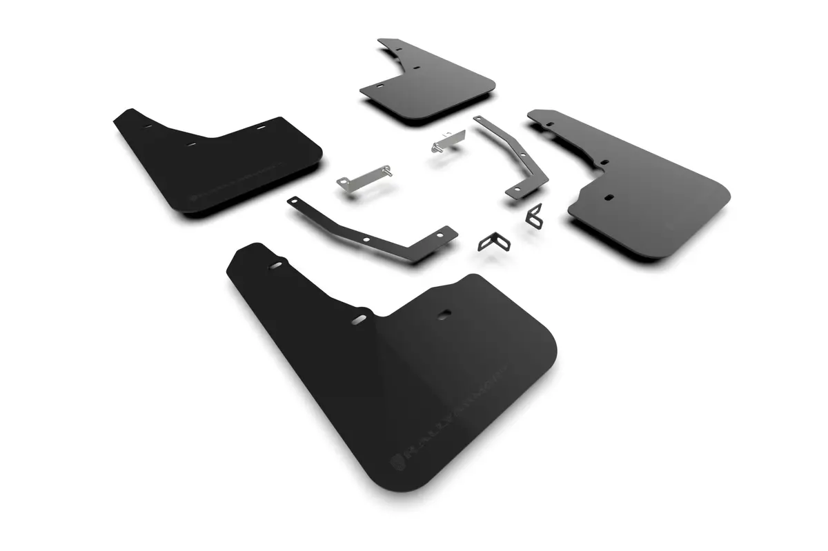 Rally Armor 25-26 Subaru Forester &Amp; Hybrid Black Ur Mud Flap W/Metallic Black Logo 1
