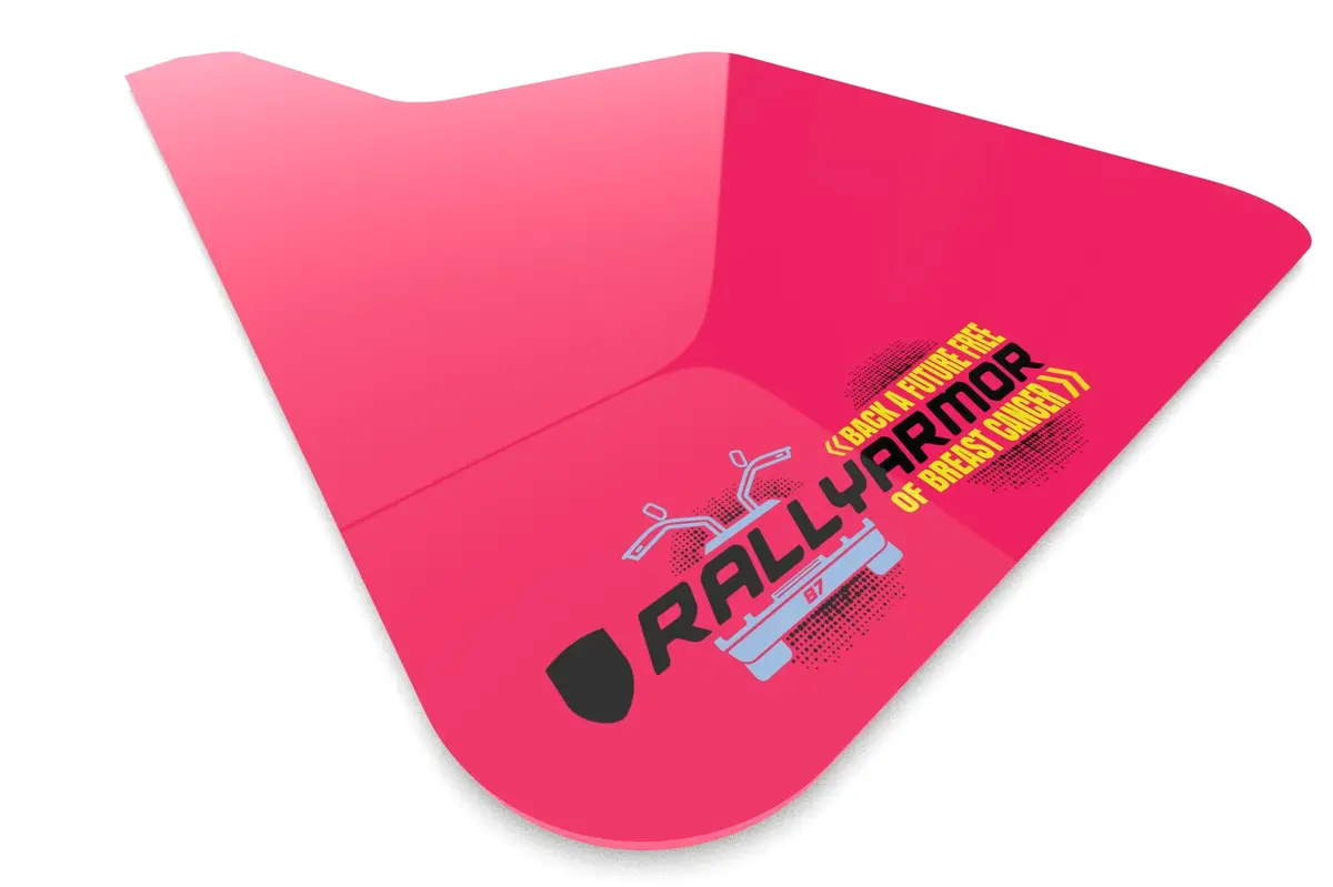 Rally Armor Universal Ur Plus Pink Mud Flap Bce Logo 1