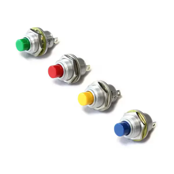 Military-Grade Momentary Button Switch  - Green 1