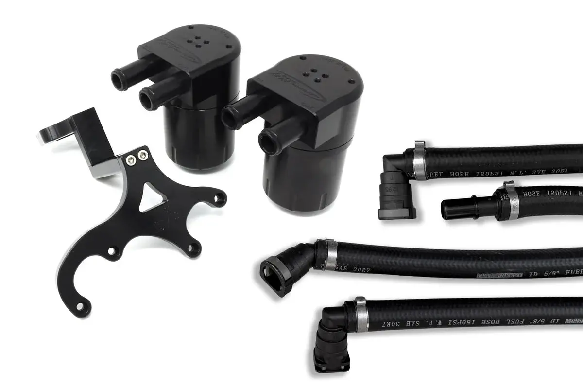 Bms 2026+ Dodge Charger Scat Pack Dual Oil Catch Can System (Pcv & Ccv) 1