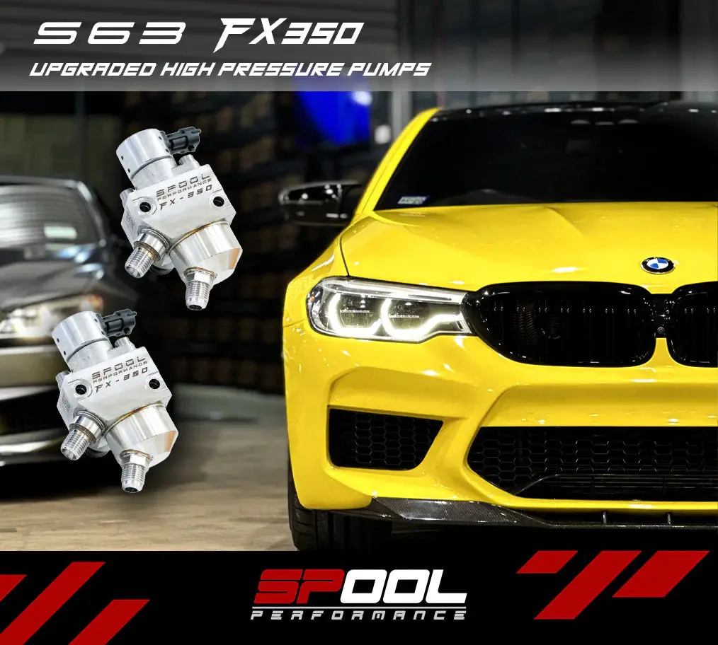 Spool Fx-350 Upgraded High Pressure Fuel Pumps [S63 Gen 2] 1