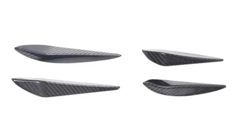 Dry Carbon Fiber Front Bumper Canards V5 Bmw M3 G80 | M4 G82 G83 2021-2024 1