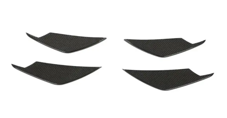 Dry Carbon Fiber Front Bumper Canards V3 Bmw M3 G80 | M4 G82 G83 2021-2024 1