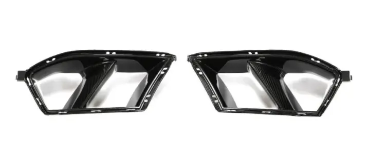 Dry Carbon Fiber Front Bumper Vents Bmw M4 G82 2021-2024 1