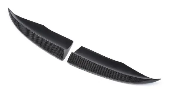 Carbon Fiber Rear Bumper Canards For Audi A3 S3 2015 2016 1