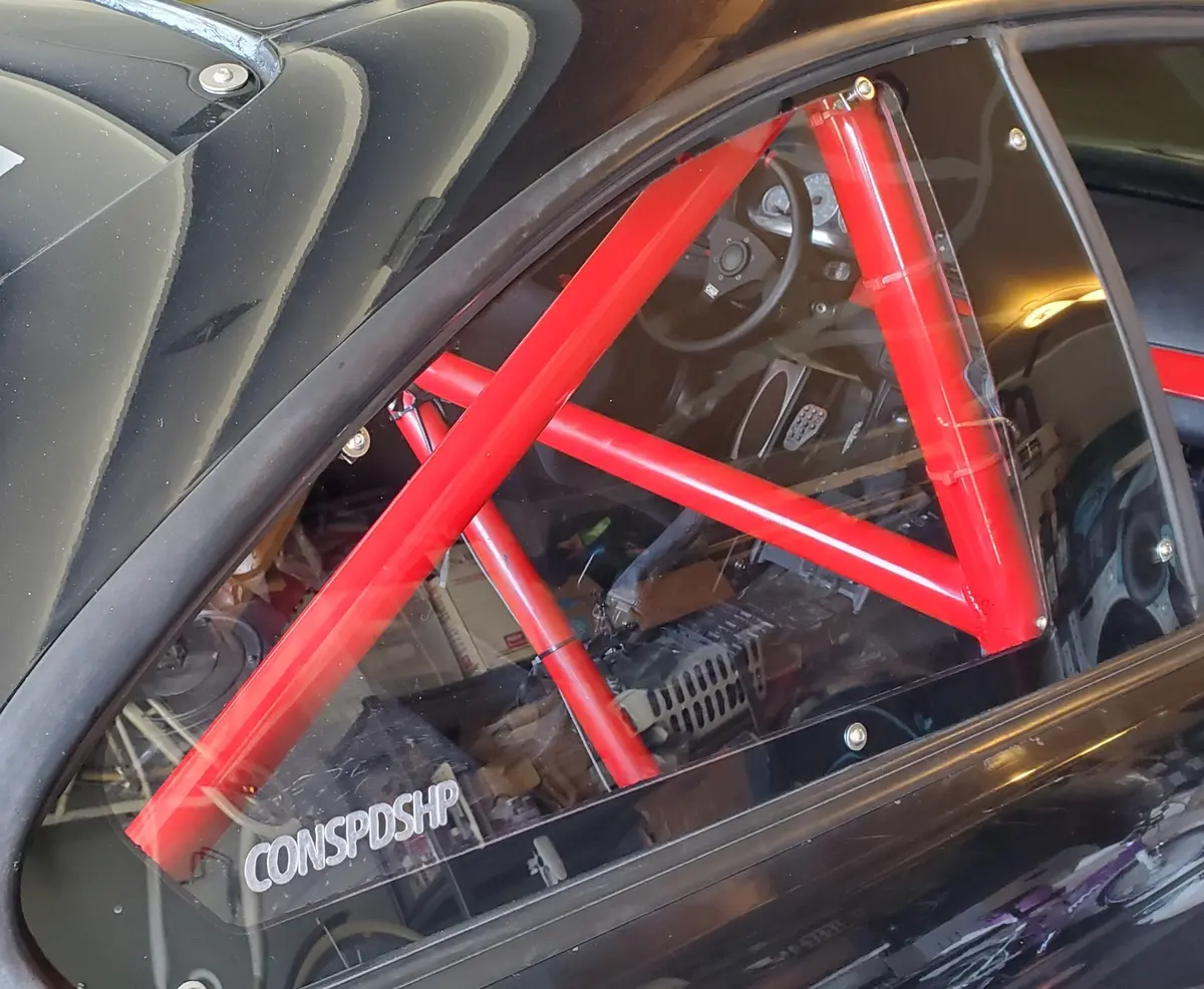 Polycarbonate Rear Side Window Kit - E46 Coupe 1
