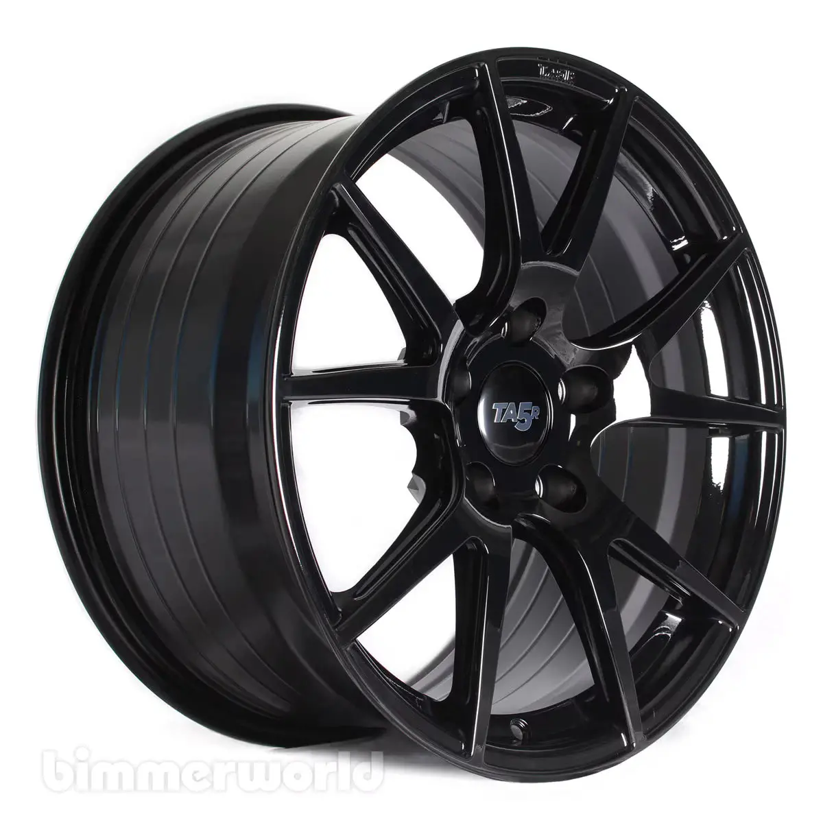 Bimmerworld 17X9.0 Ta5r Wheel Set - E36, E46, F3x, E60 Xi, Z3, E85  - Gloss Black 1