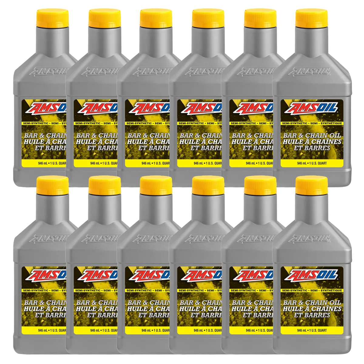 Amsoil Semi-Synthetic Bar And Chain Oil Case Of 12 1