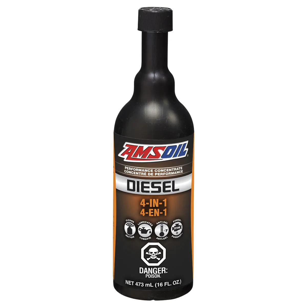 Amsoil Diesel 4-In-1 Fuel Additive 473 Ml Bottle 1