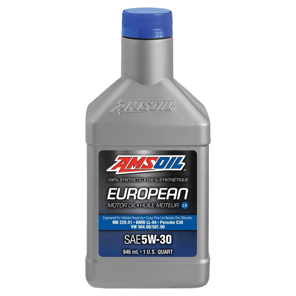 Amsoil 5W-30 Ls 100% Synthetic European Motor Oil 946 Ml Bottle 1