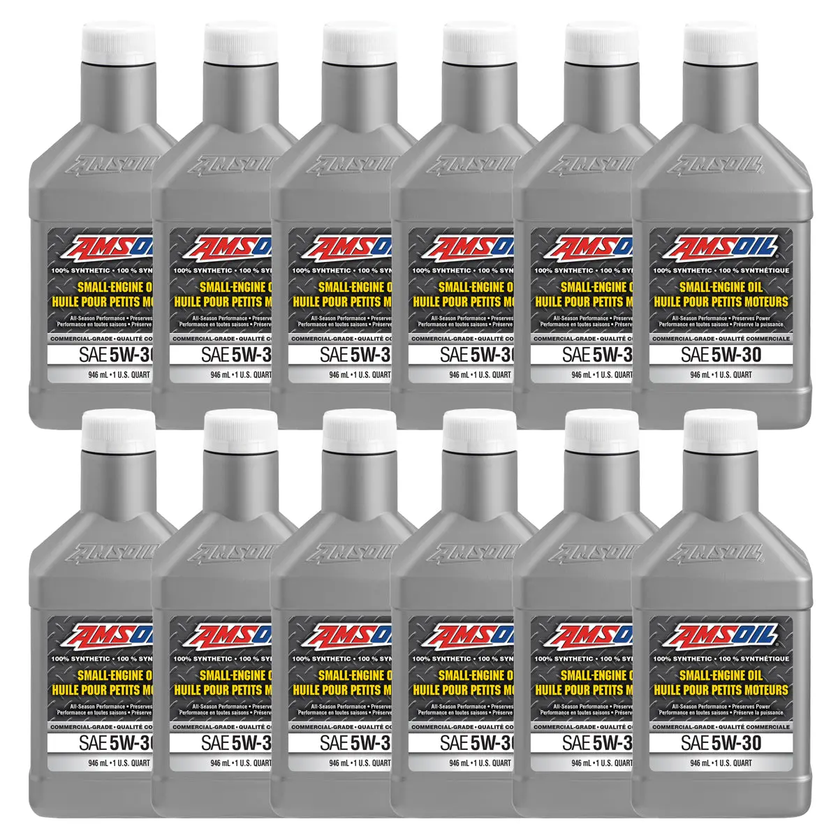 Amsoil 5W-30 100% Synthetic Small-Engine Oil Case Of 12 1