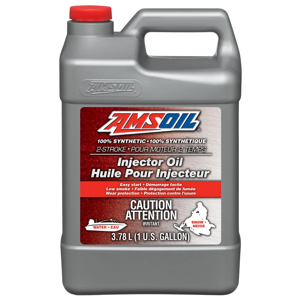 Amsoil 100% Synthetic 2-Stroke Injector Oil 3.78 L Jug 1