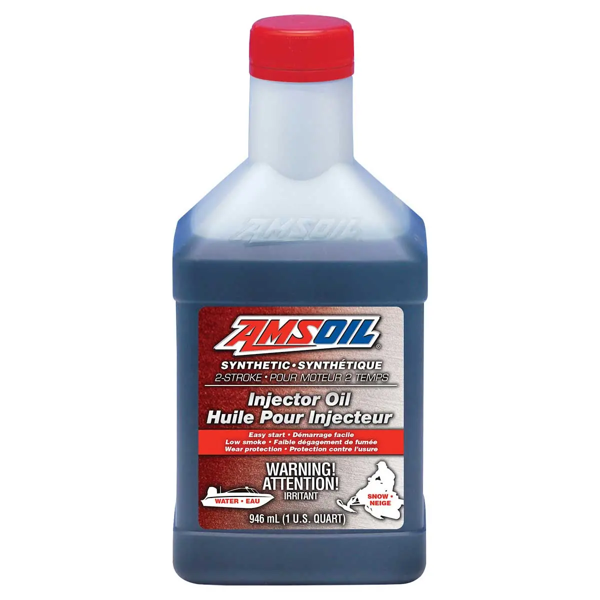 Amsoil 100% Synthetic 2-Stroke Injector Oil 946 Ml Bottle 1