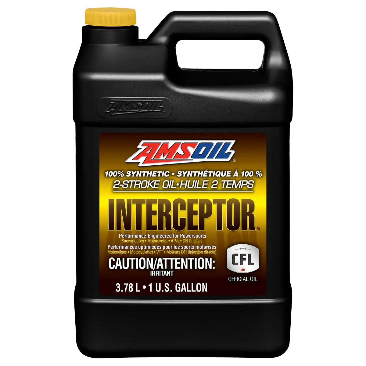 Amsoil Interceptor 100% Synthetic 2-Stroke Oil 3.78 L Jug 1