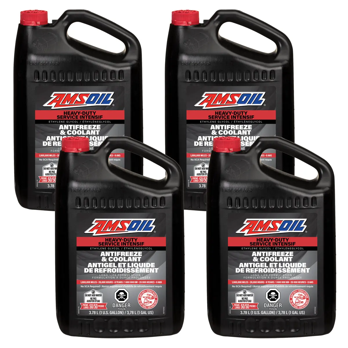 Amsoil Heavy-Duty Antifreeze & Coolant Case Of 4 1