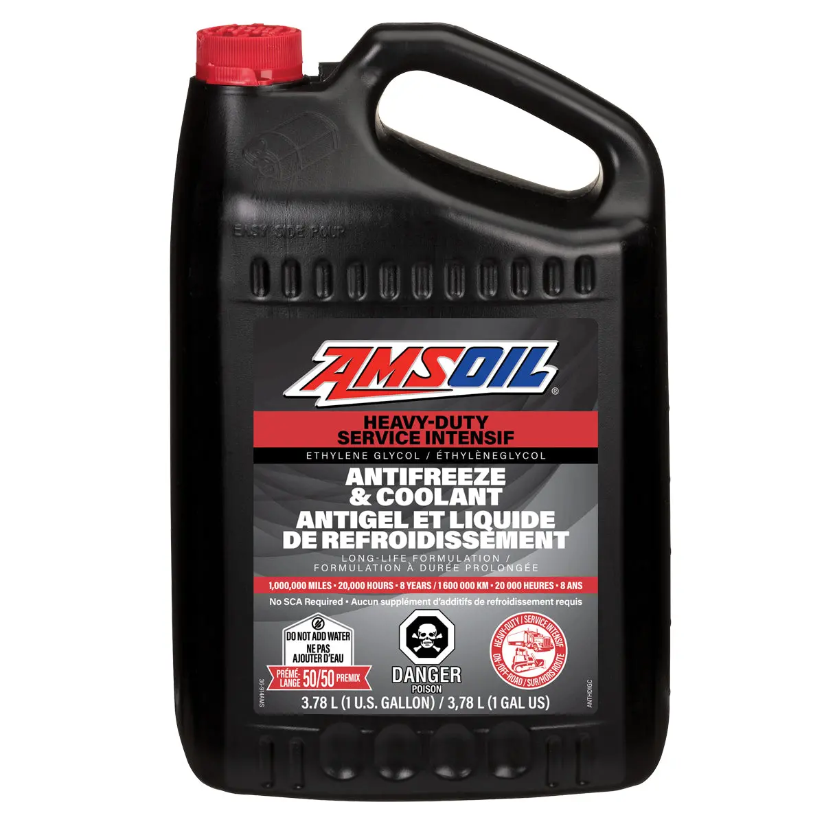 Amsoil Heavy-Duty Antifreeze & Coolant 3.78 Liter Jug 1