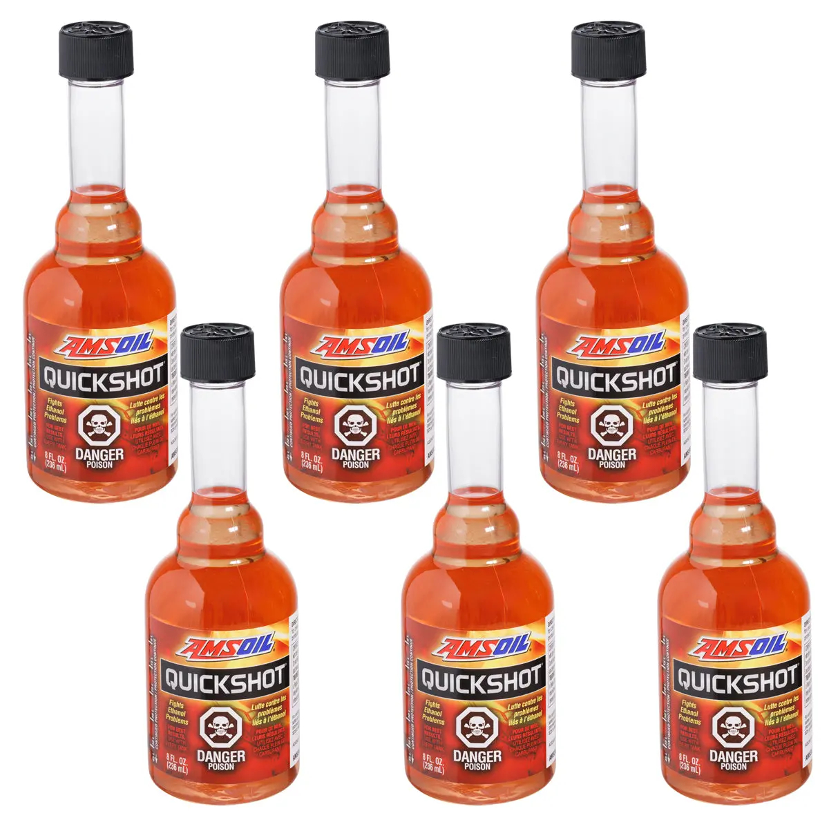 Amsoil Quickshot Gasoline Treatment And Stabilizer Case Of 6 1