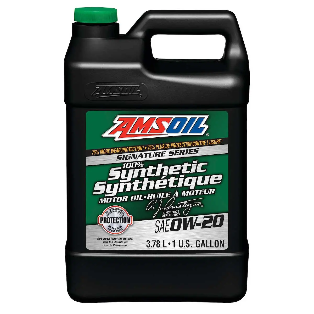 Amsoil Signature Series 0W-20 100% Synthetic Motor Oil Case Of 4 1