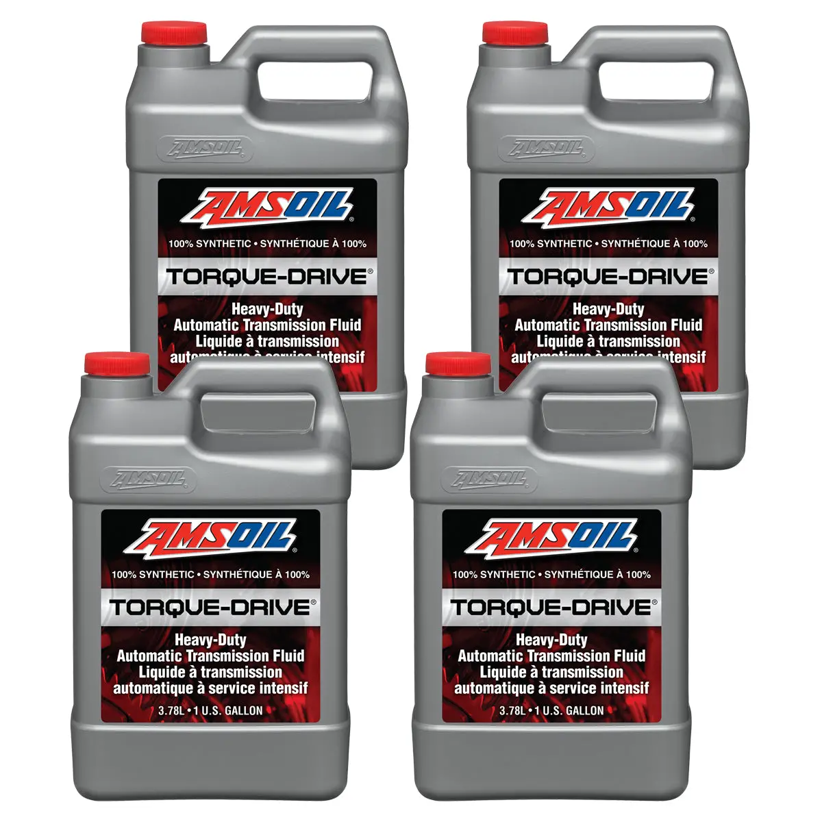Amsoil Torque-Drive 100% Synthetic Automatic Transmission Fluid Case Of 4 1