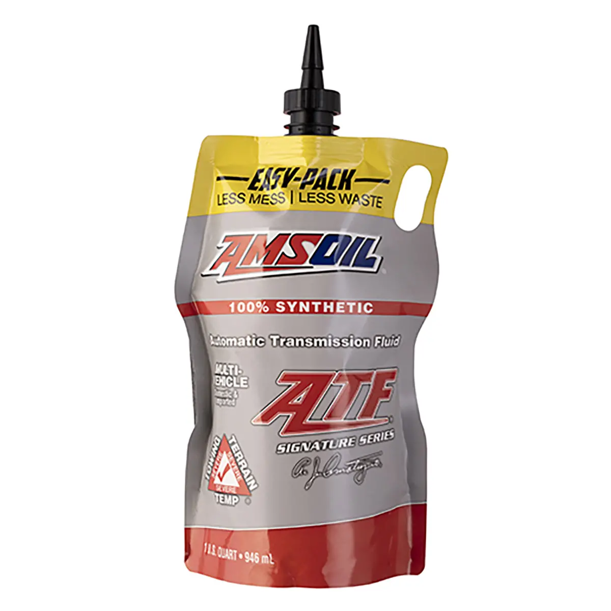 Amsoil Signature Series Multi-Vehicle 100% Synthetic Automatic Transmission Fluid 946 Ml Easy-Pack 1