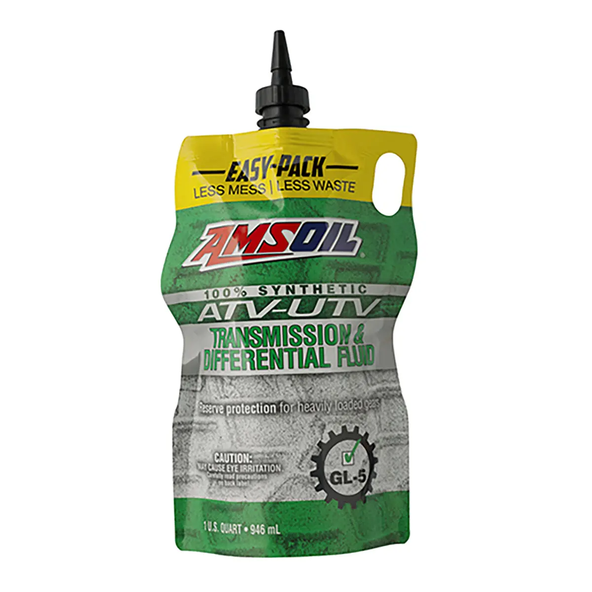Amsoil 100% Synthetic Atv/Utv Transmission & Differential Fluid 946 Ml Easy-Pack 1