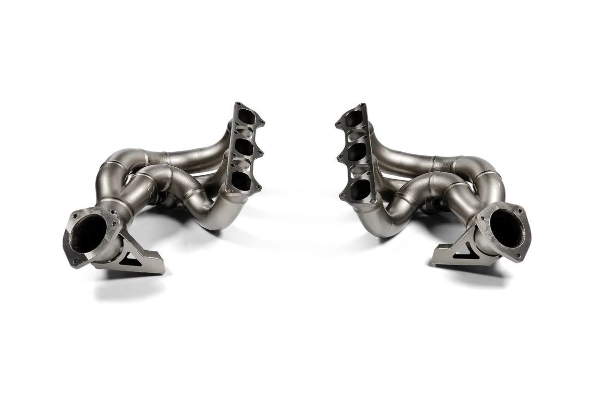 Akrapovic 718 Cayman Gt4 Rs / Spyder Rs (982) Evolution Header Set (Titanium) 1