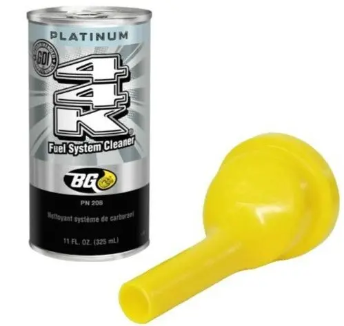 Bg Platinum 44K Fuel System Cleaner 11Oz. With Easy Use Bg Funnel 1