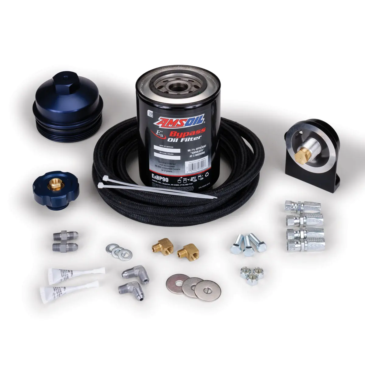 Amsoil Ford 6.0/6.4L Single-Remote Bypass System Each 1