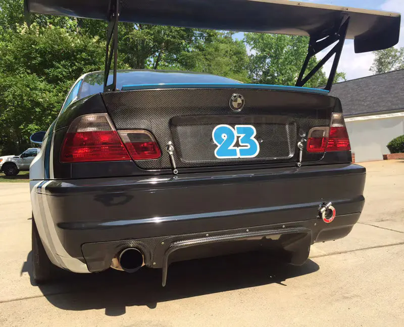 Bimmerworld Carbon Race Trunk Lid - E46 Coupe 1