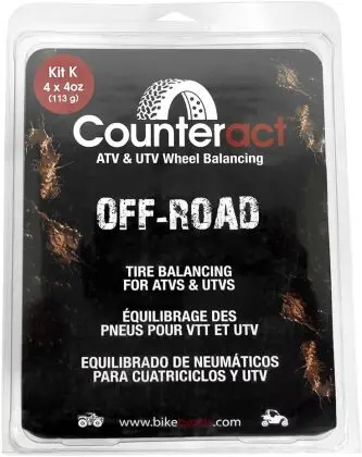 Counteract Atv/Utv Balancing Bead Diy Kit: (4) 4Oz Bags 1