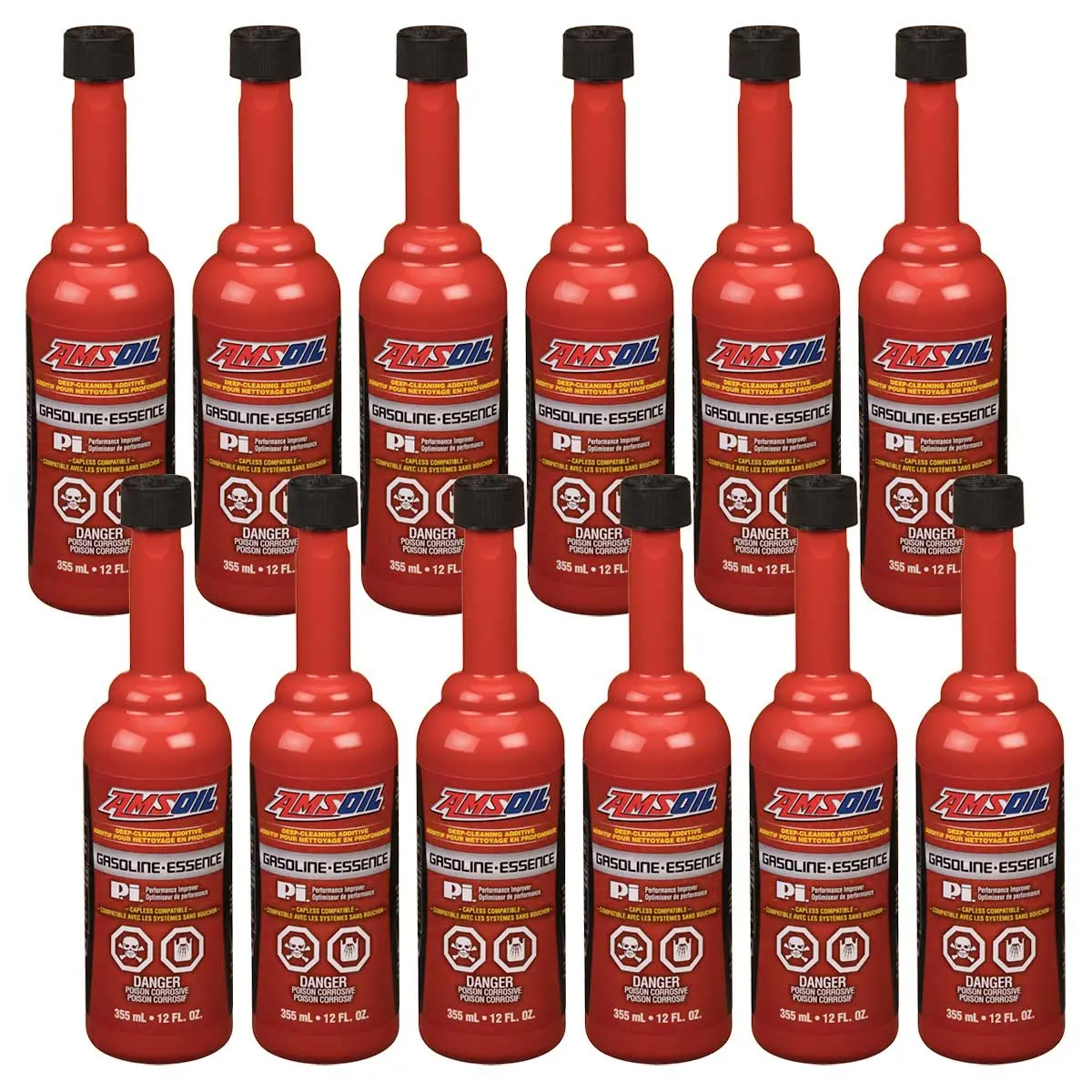 Amsoil P.I. Performance Improver Gasoline Additive Case Of 12 1