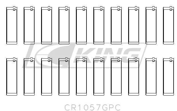 Connecting Rod Bearings For Bmw E60 M5 S85b50a V10 - Coated & Graded - Cr1057gpc 1