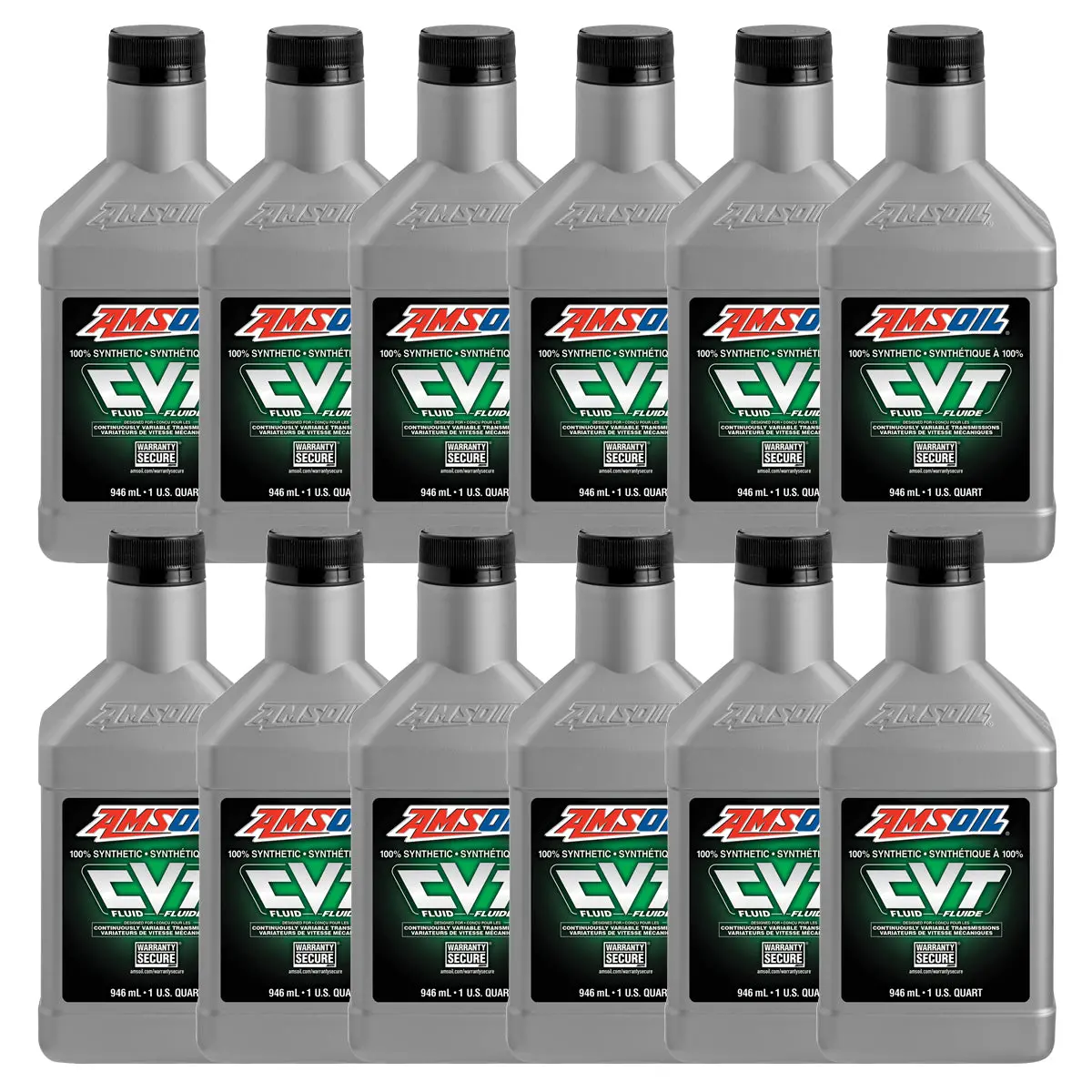 Amsoil 100% Synthetic Cvt Fluid Case Of 12 1