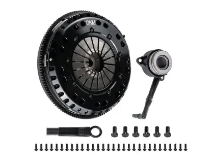 Dkm Clutch 99-03 Audi A3 S3 Quattro Ms Organic Twin Disc Clutch Kit W/Flywheel (660 Ft/Lbs Torque) 1