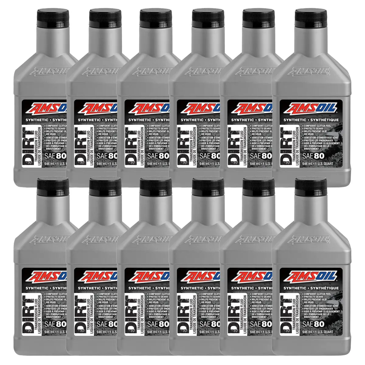 Amsoil 100% Synthetic Dirt Bike Transmission Fluid Case Of 12 1