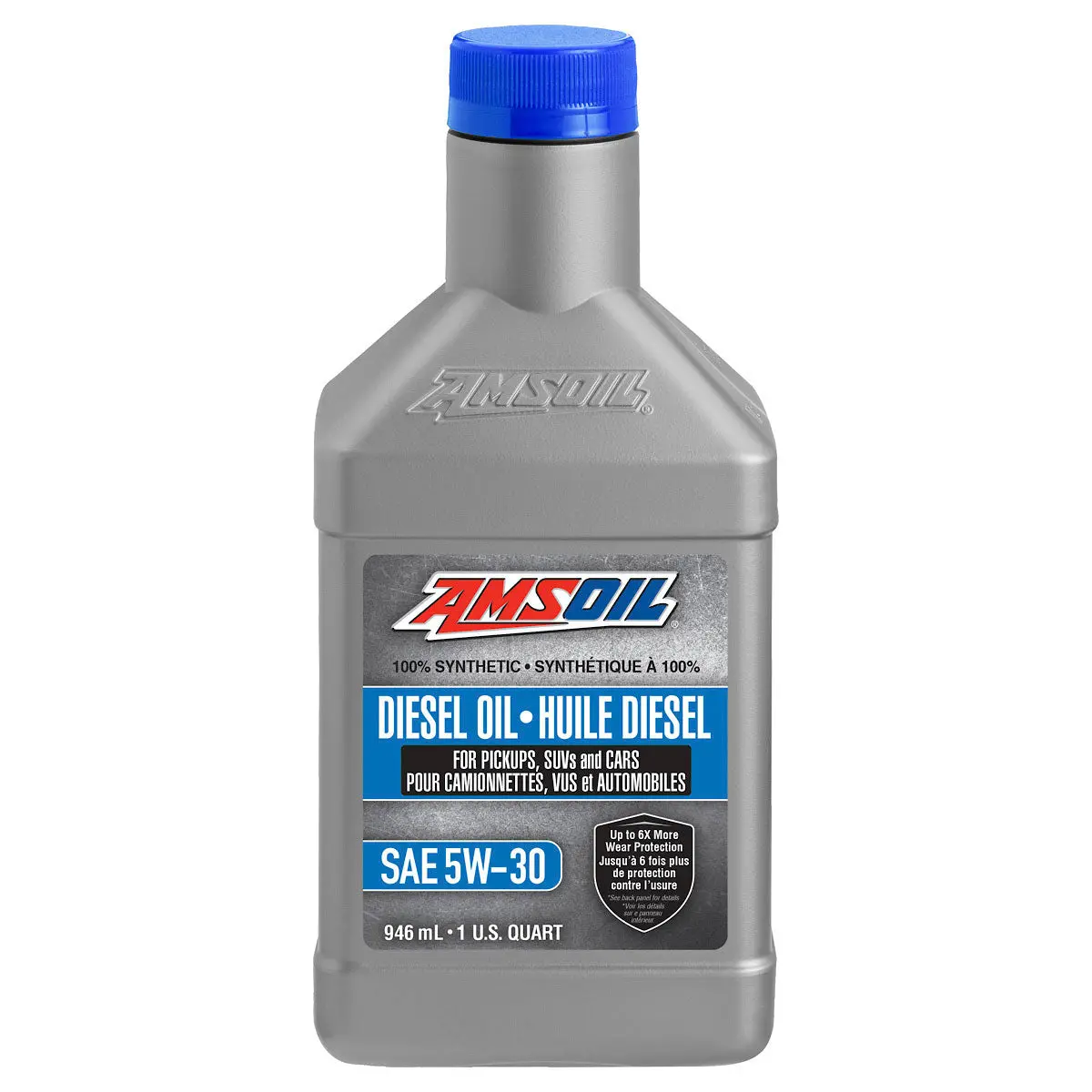 Amsoil 5W-30 100% Synthetic Diesel Oil 946 Ml Bottle 1