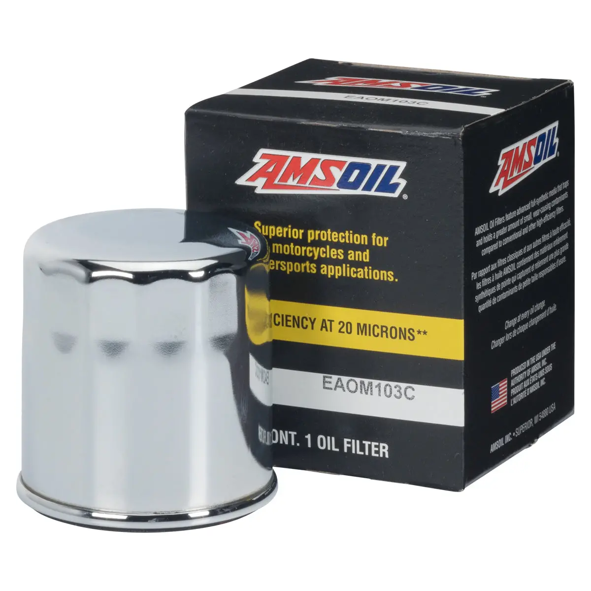 Amsoil Chrome Oil Filter Each 1