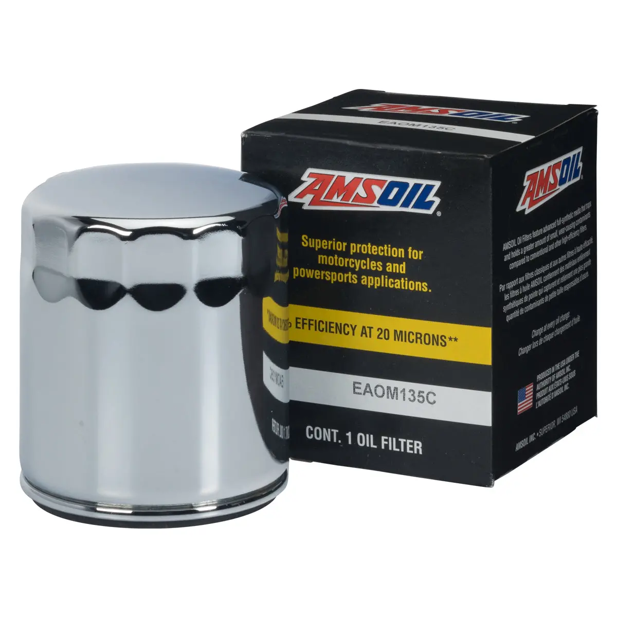 Amsoil Chrome Oil Filter Each 1