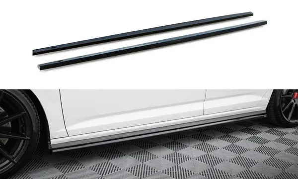 Maxton Design Side Skirts Diffusers - Vw Jetta Gli Mk7 | Vw-Je-7-Gli-Sd1g 1