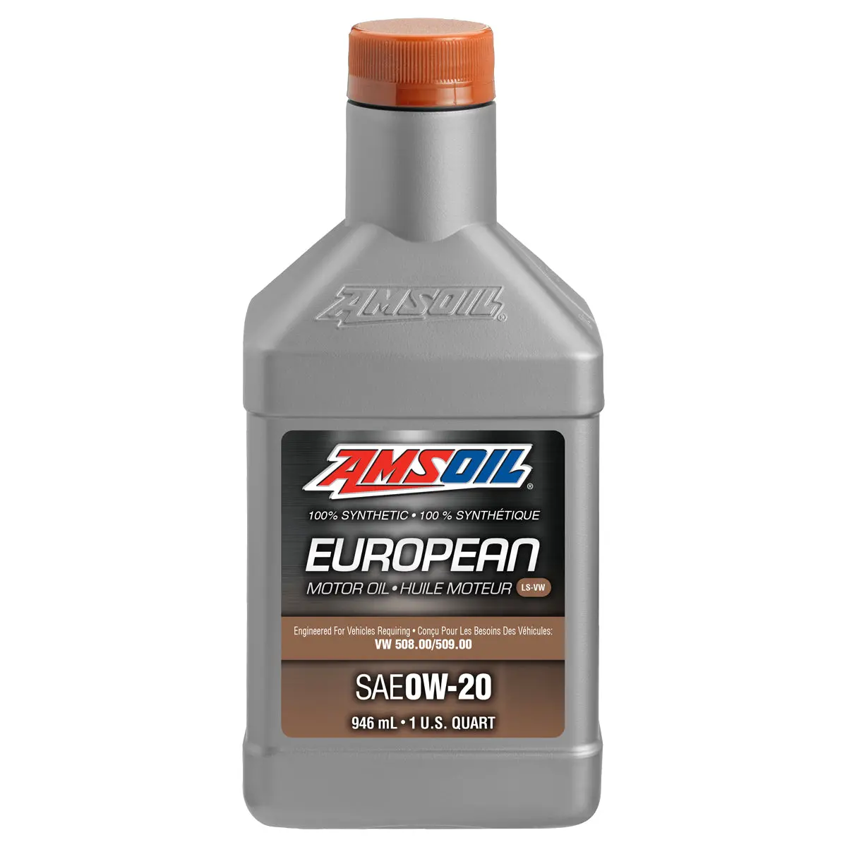 Amsoil 0W-20 Ls-Vw 100% Synthetic European Motor Oil 946 Ml Bottle 1
